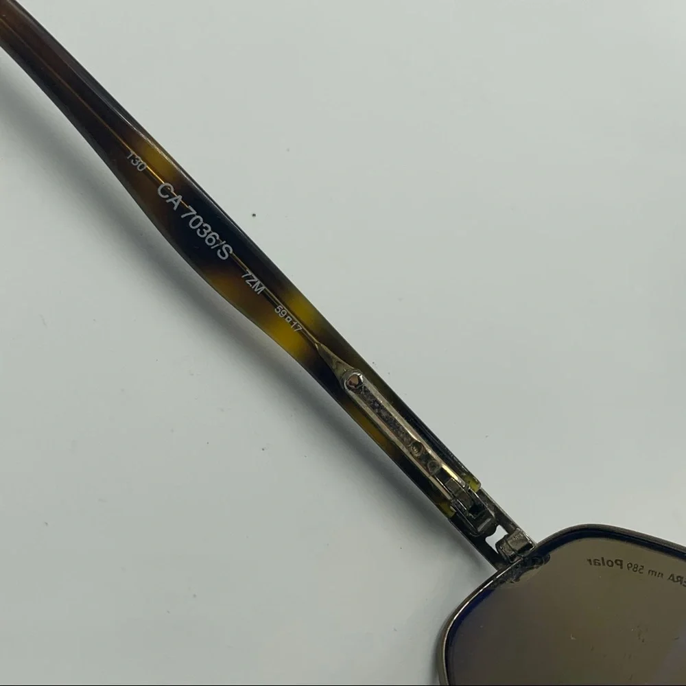 Vintage Carrera CA7036/S Bronze Aviator Sunglasses